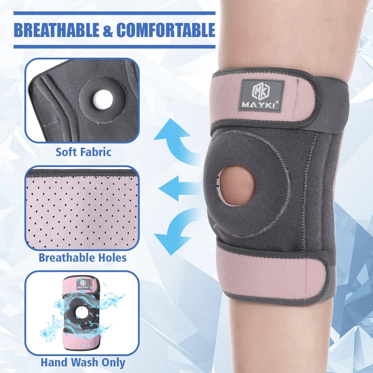 Thumbnail 4 de MAYKI Knee Brace with Patella Gel Pad 1 PCS 🩺