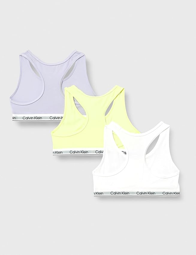 Detalle 1 de Calvin Klein Sujetador Bralette pack 3, talla 8-10