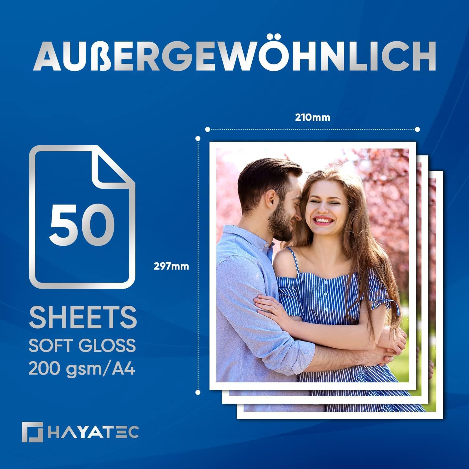 Thumbnail 2 de Fotopapier A4 glänzend 200 g/m² 50 Blatt