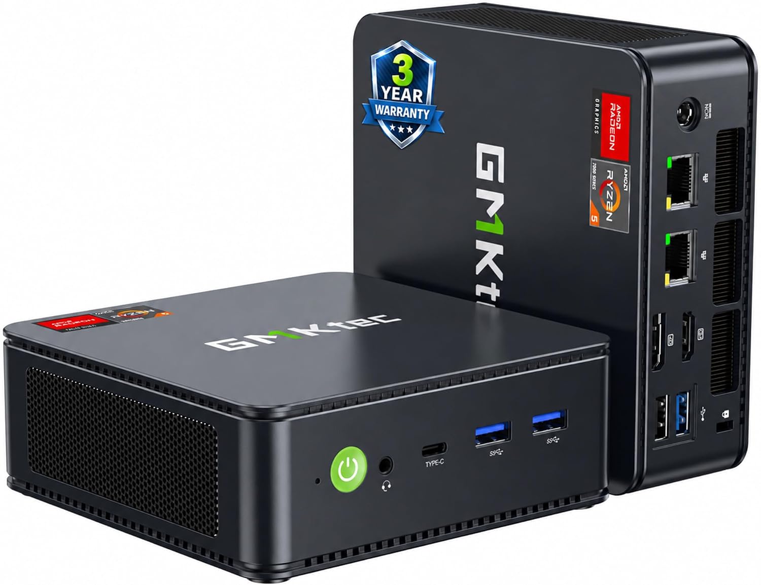 Detalle de GMKtec Mini PC Ryzen 5 7640HS