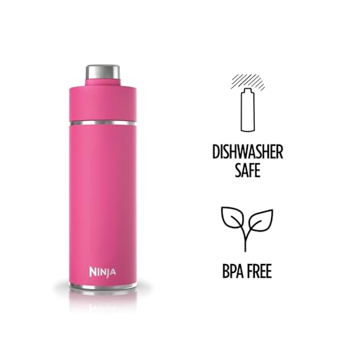 Thumbnail 5 de Ninja Thirsti 530ml Water Bottle with Leak-Proof Lid (Hot Pink) DW1801EUUKBP