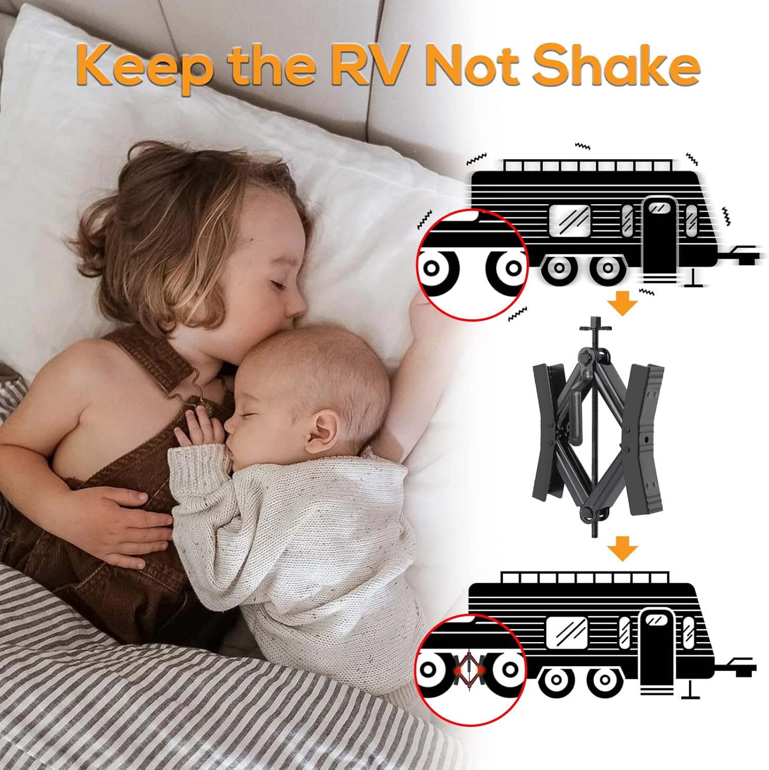 Thumbnail 6 de Proud Panda Camper Wheel Chock Stabilizer