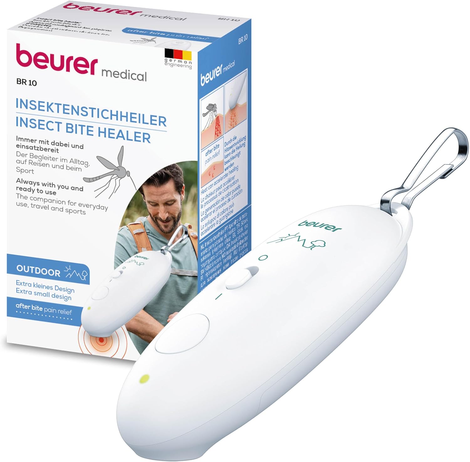 Beurer BiteX Travel Insect Bite Healer BR 10 heat pen for bites & stings