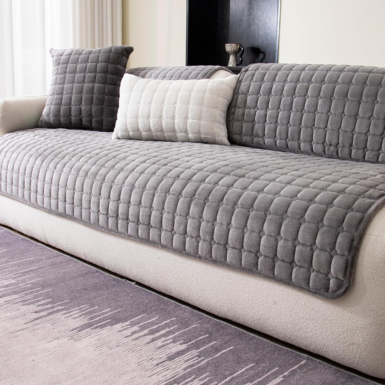 Detalle de MDSASFD Sectional Sofa Cover, 35.4 x 83 in