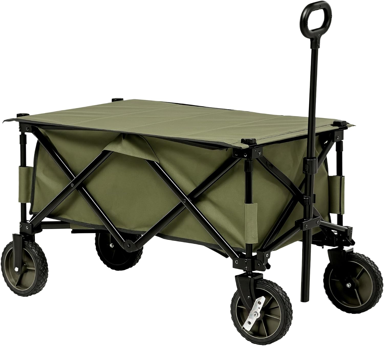 Detalle de Outsunny Carro Plegable de Jardín 100 kg