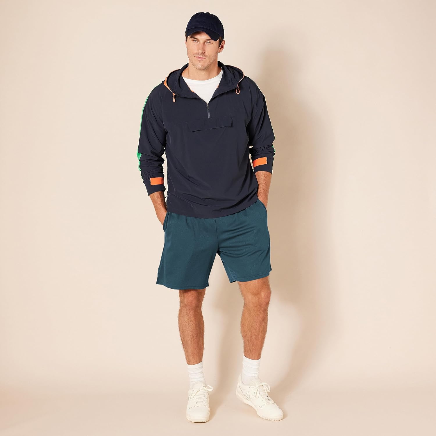 Thumbnail 6 de Amazon Essentials Pantaloncini da Allenamento Tecnici per Palestra e Basket – Pacco da 2, Vestibilità Ampia Uomo