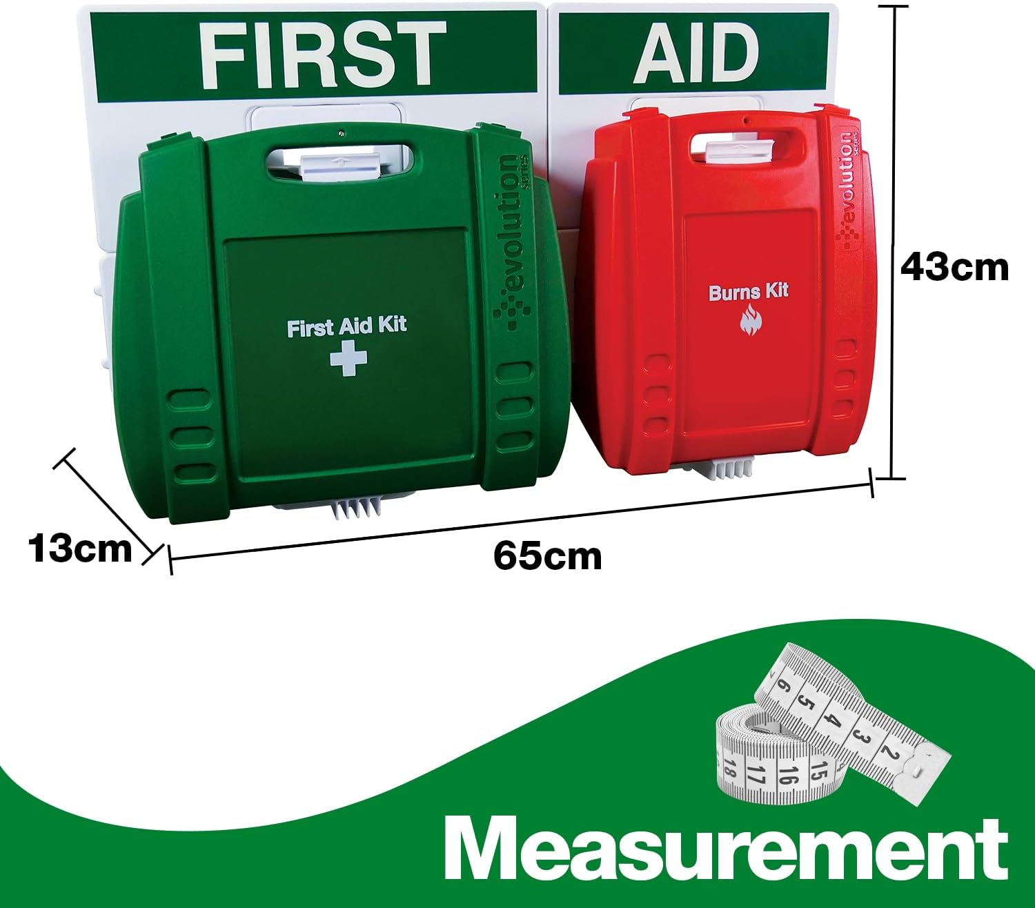 Thumbnail 6 de Safety First Aid Group Evolution First Aid & Burns Point, Large (43 x 65 cm) – Fully Stocked