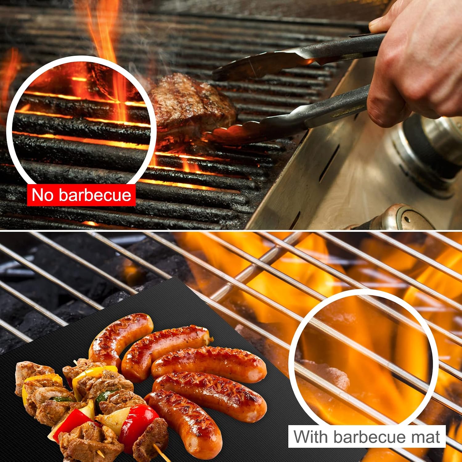 Thumbnail 2 de Homealexa tapis barbecue 5 pièces 40x33 cm
