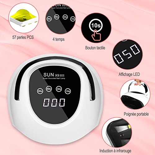 Detalle 1 de LKE lampe UV pour ongles 220 W