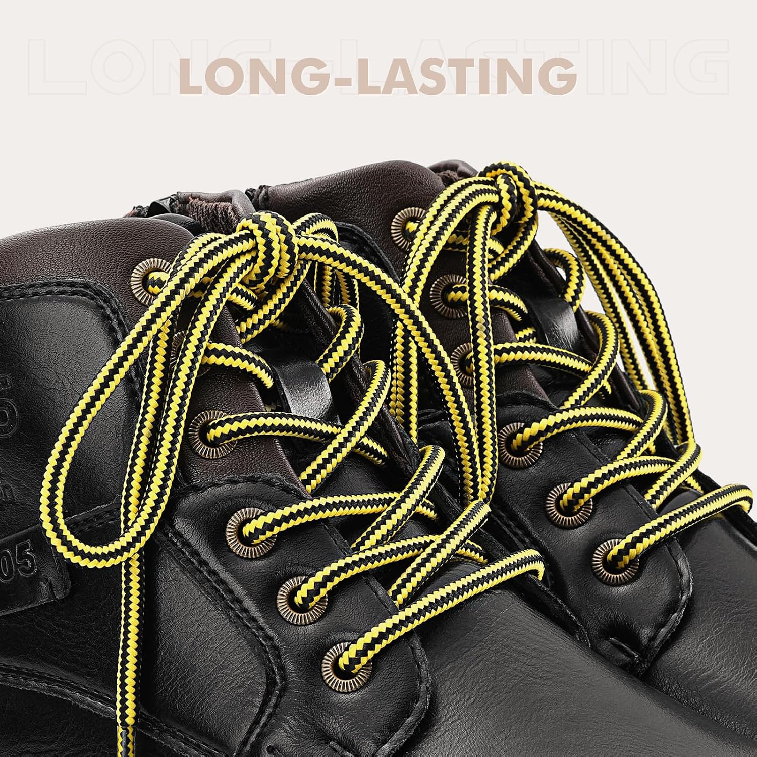 Detalle de Stepace Round Boot Laces, Polyester