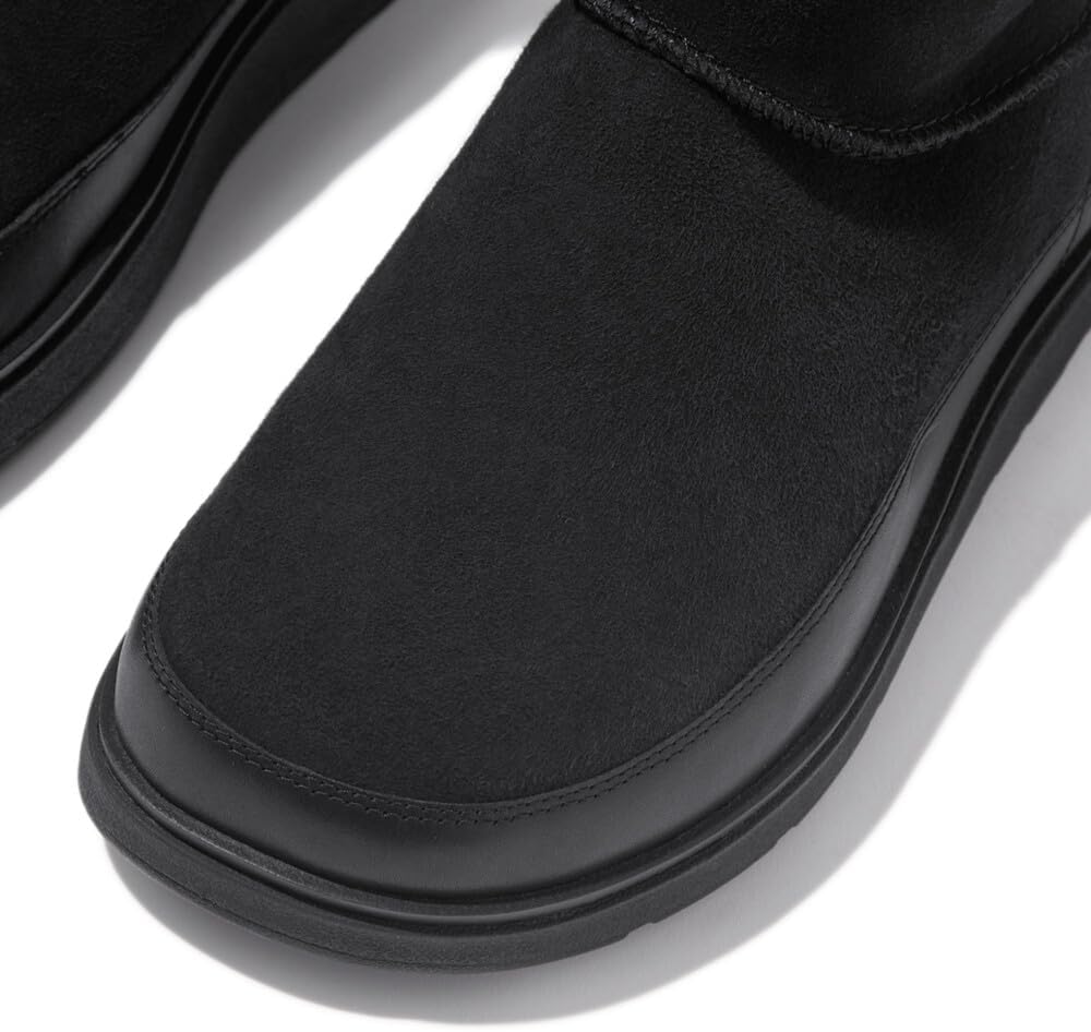 Thumbnail 2 de Fitflop Gen-Ff Lederstiefelette schwarz mit Microwobbleboard-Technologie