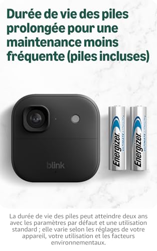Detalle 2 de Blink Caméra extérieure 2K+ + Sonnette vidéo 2K+ Blink (nouvelle génération) — Noir