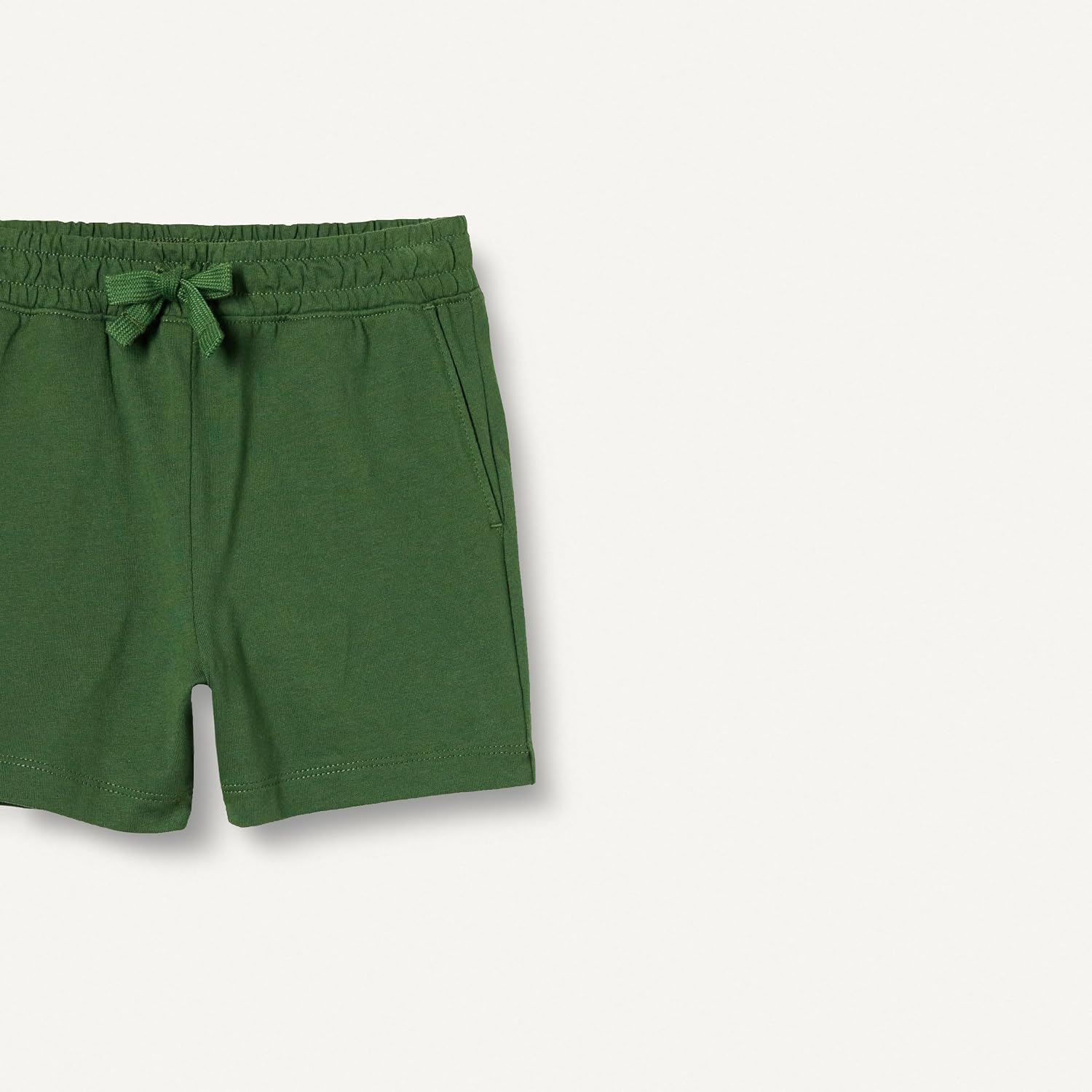 Detalle de Amazon Essentials Jungen Shorts aus Baumwolljersey – komfortable Alltagsbegleiter