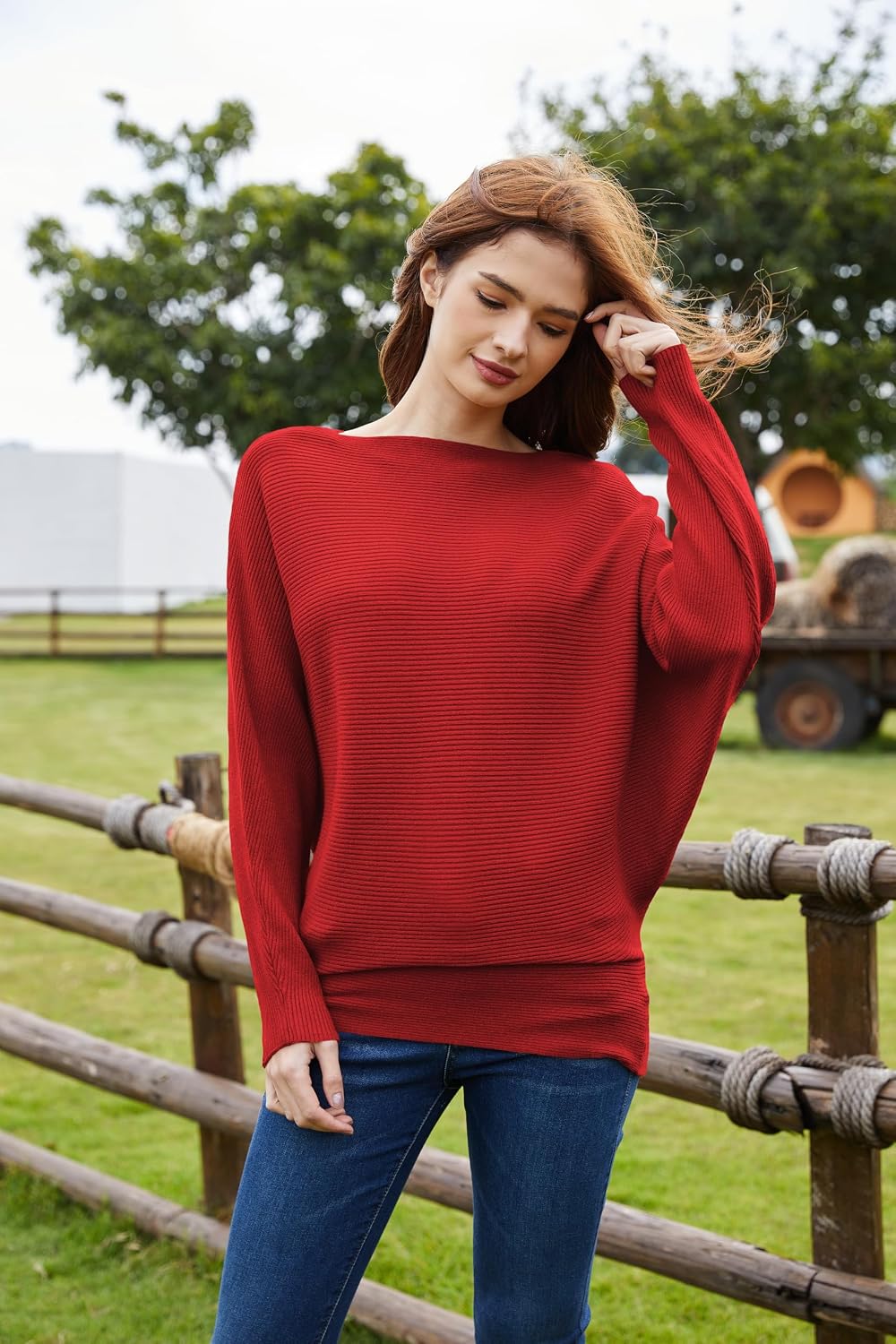 Thumbnail 2 de Cegerne Maglione Donna Pipistrello Oversize
