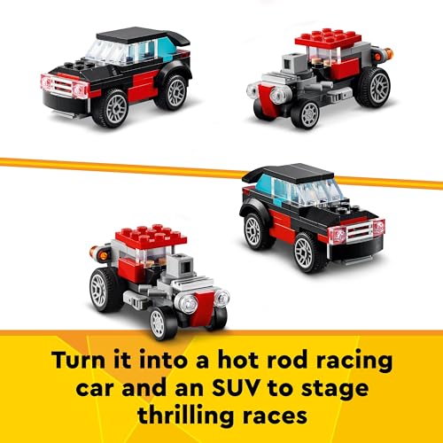 Thumbnail 4 de LEGO Creator 3in1 Flatbed Truck with Helicopter (31146)