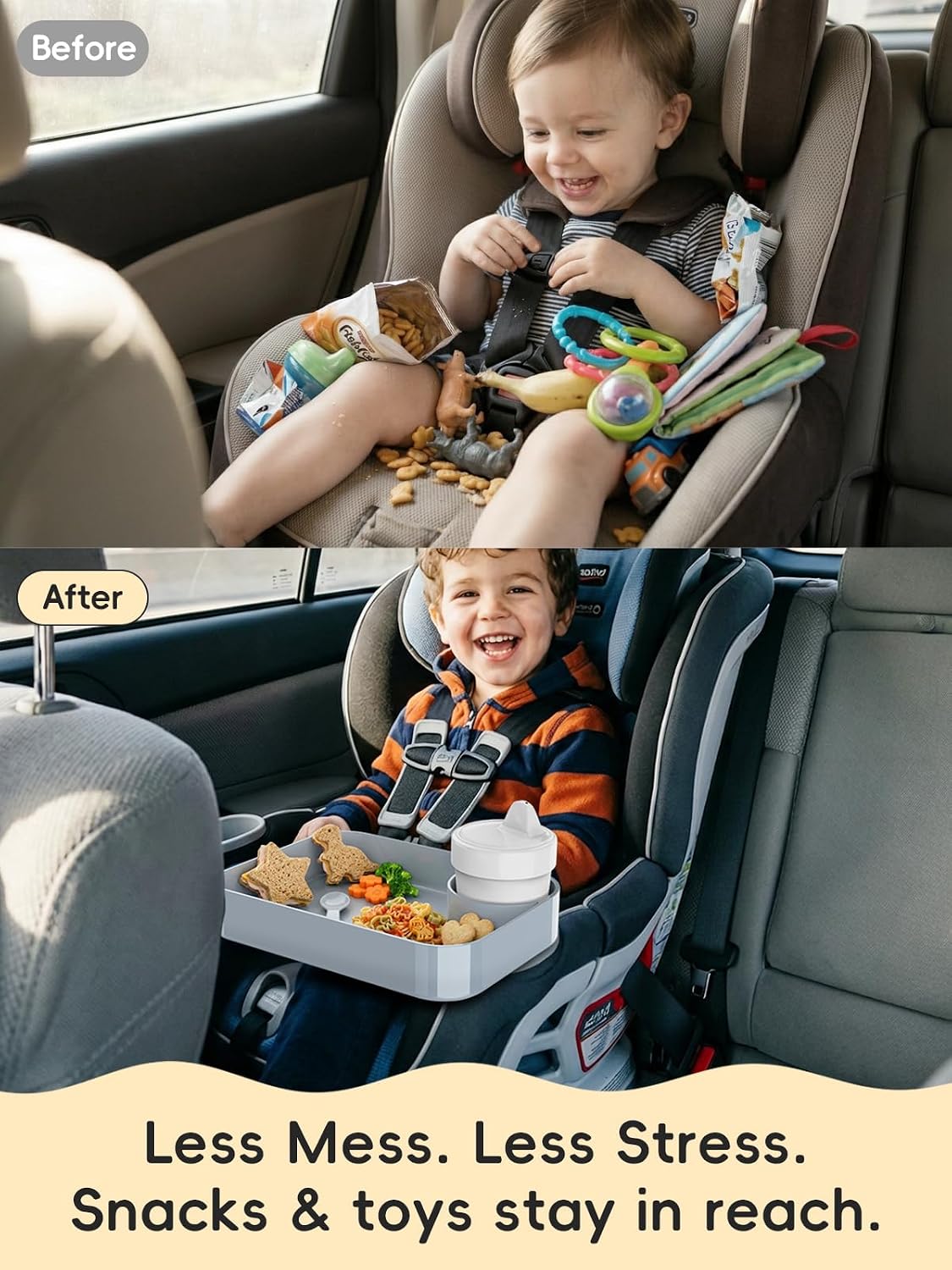 Detalle de BBSDA Car Seat Snack Tray, Square