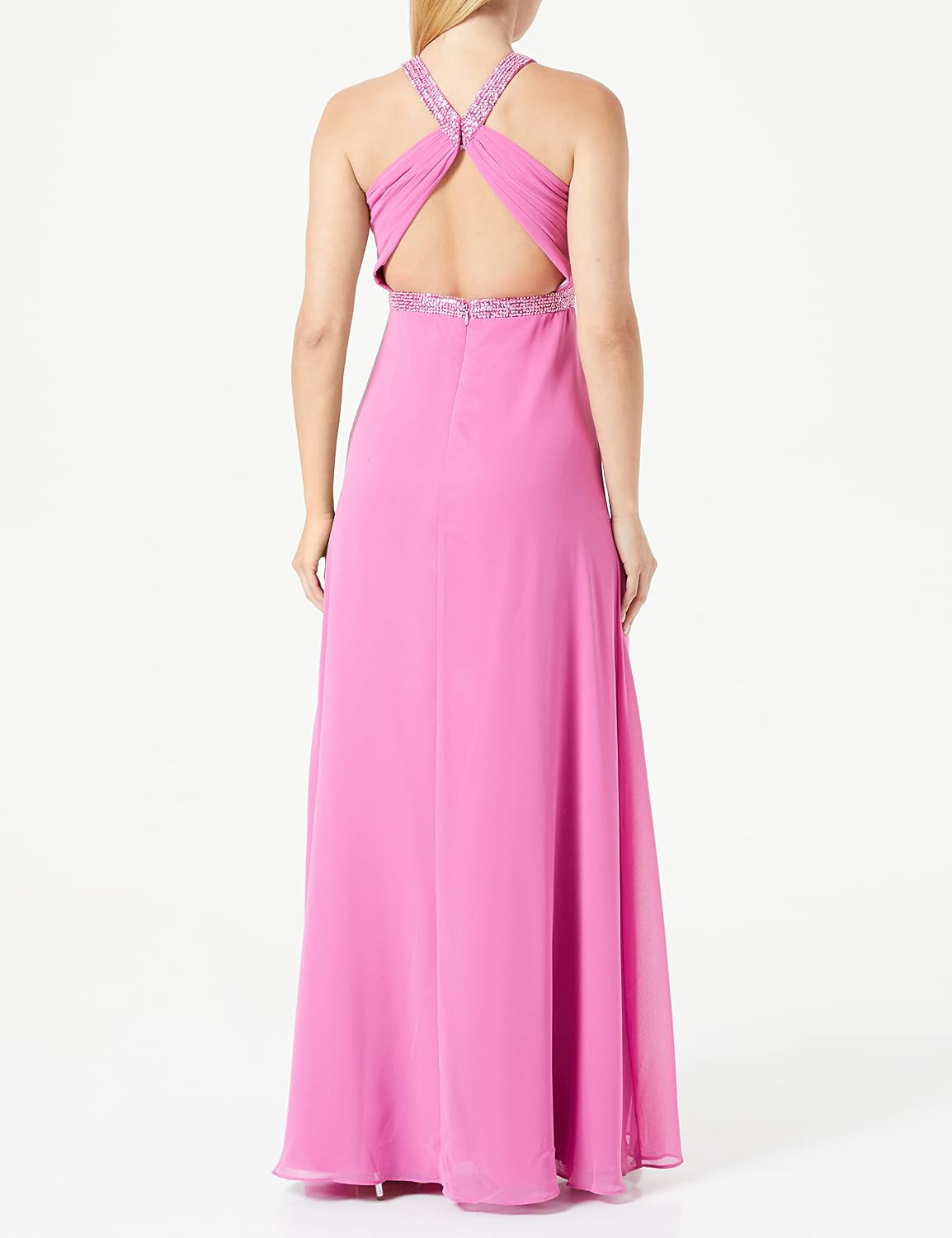 Detalle 1 de Vera Mont Damen Abendkleid rückenfrei