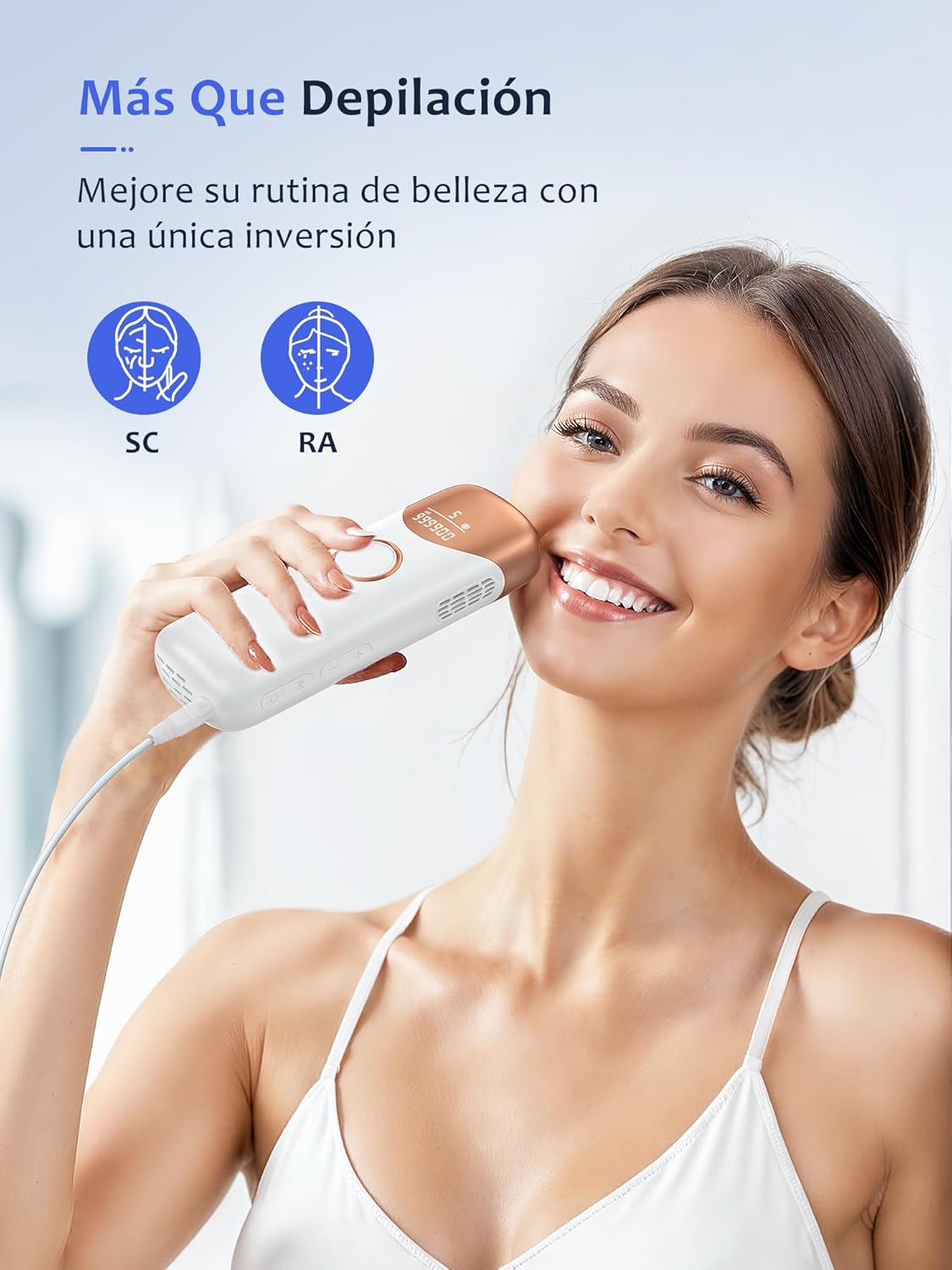 Thumbnail 5 de Depiladora Laser Mujer IPL 9 niveles 19,8 J