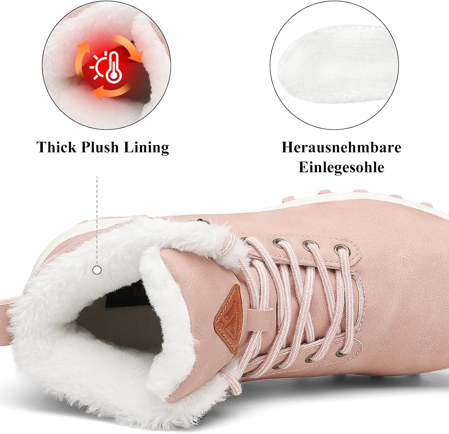 Detalle 2 de PASTAZA Warme Winterschuhe Unisex