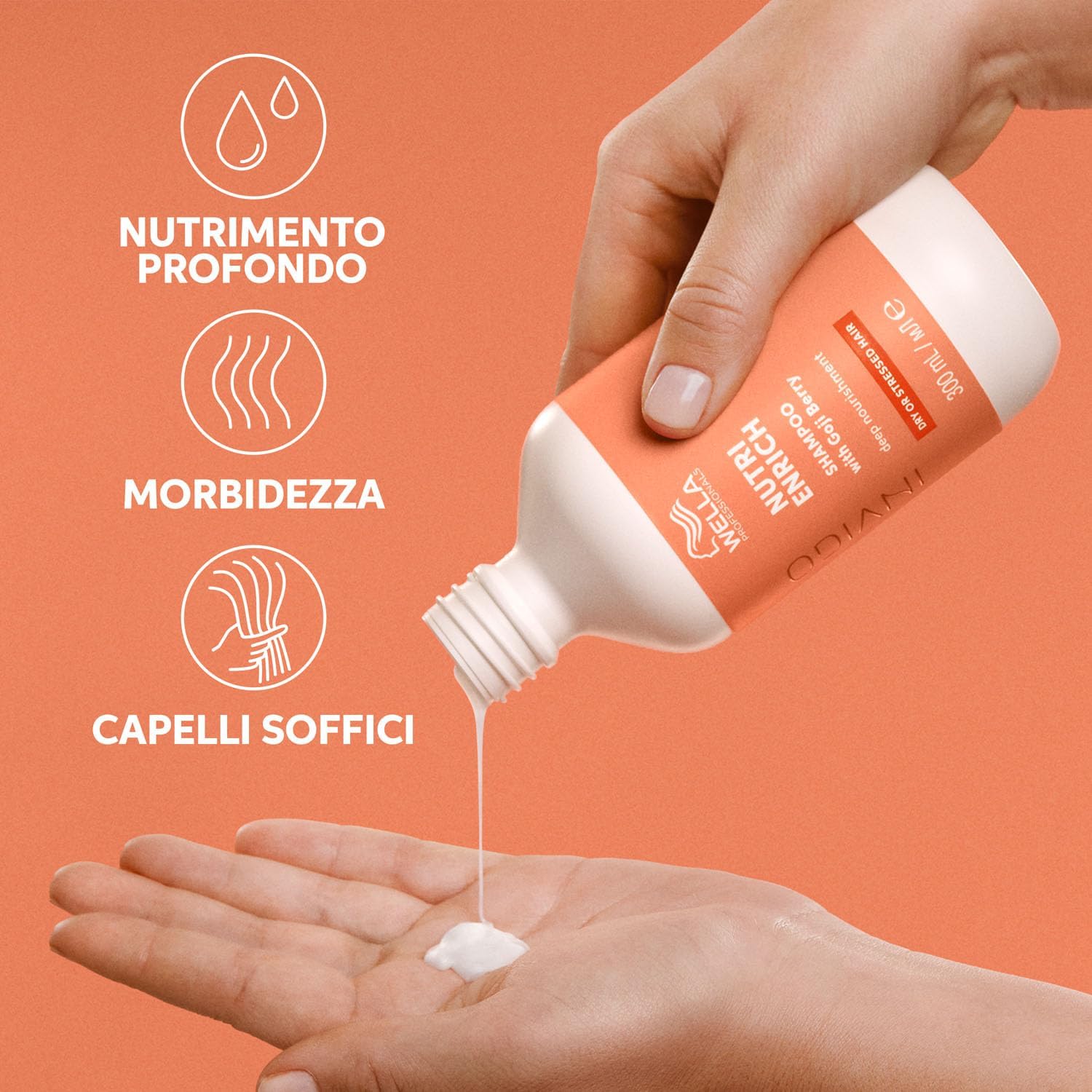 Detalle 2 de Wella Professionals INVIGO NUTRI ENRICH Shampoo nutriente intenso 500 ml