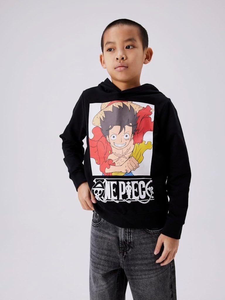 Detalle de NAME IT Nkmjeph OnePiece Sweat Wh Bru Noos Vde: Maglia di Tuta per Bambini e Ragazzi (Pacco da 1)