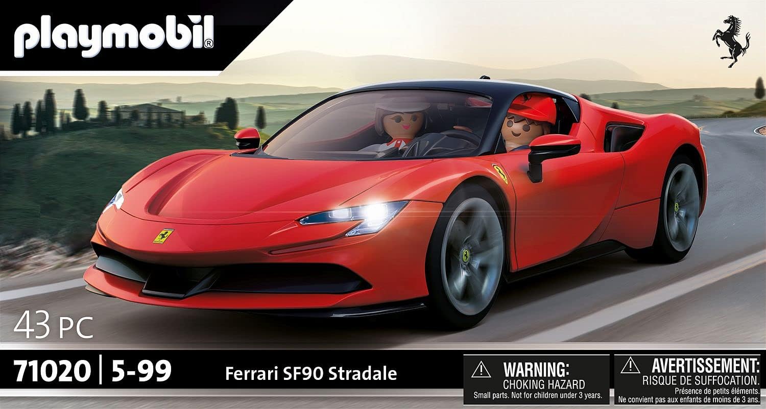 Thumbnail 3 de PLAYMOBIL 71020 Ferrari SF90 Stradale speelgoedauto met verlichting, figuren en accessoires
