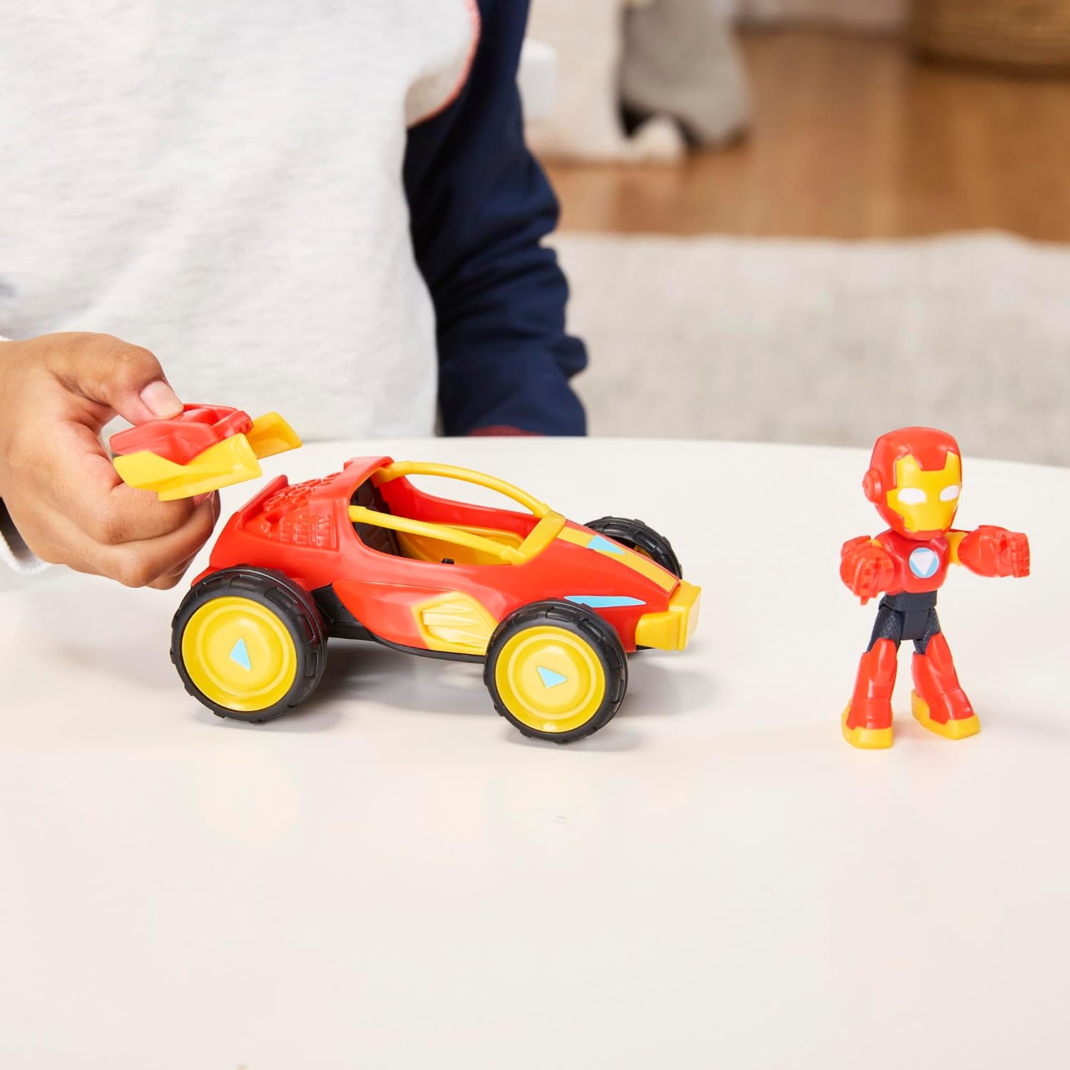 Thumbnail 4 de Hasbro Iron Racer action figure 7,6 cm