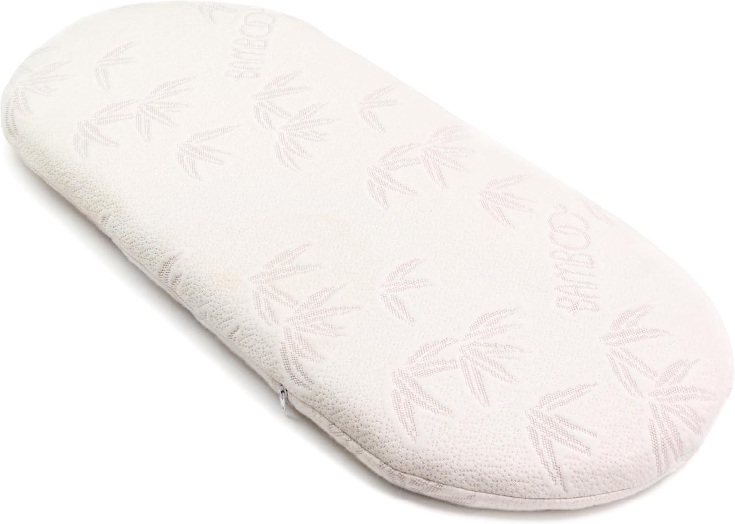 Detalle de Clair de Lune Natural Bamboo Palm Moses Basket/Noah Pod Mattress – 74 x 28 cm