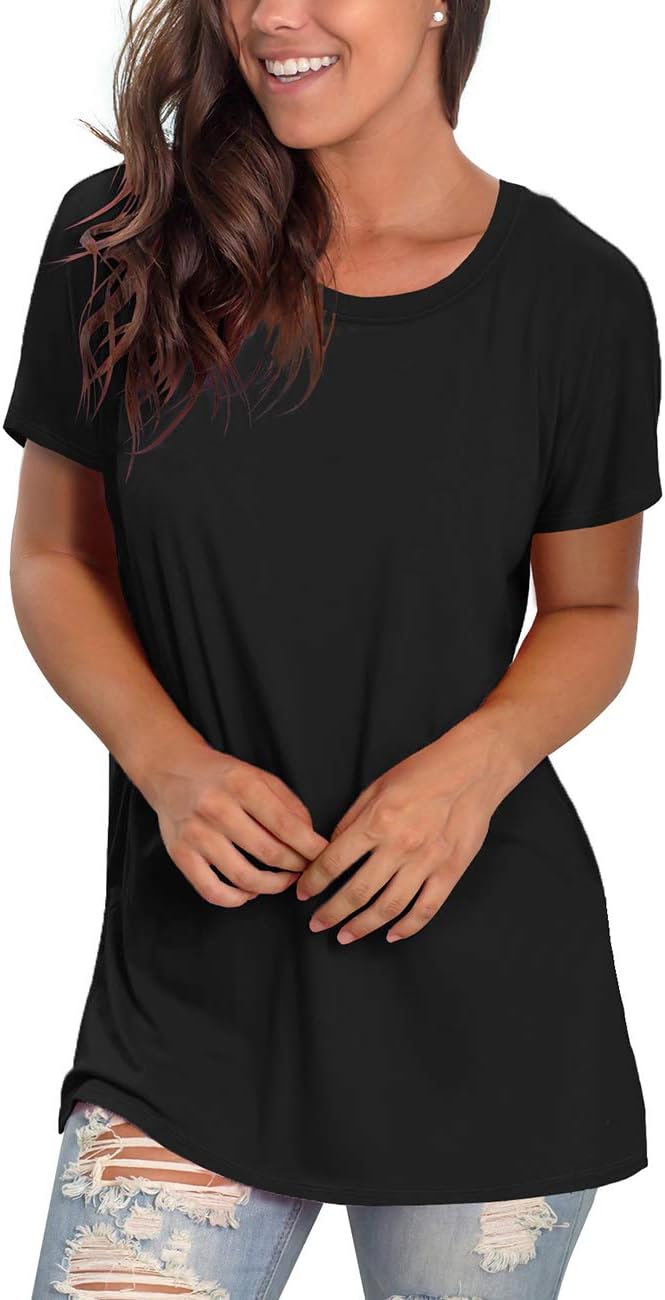 Detalle de Saloogoe Womens Loose Fit Tshirts Short Sleeve 1pc