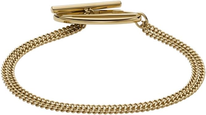 Detalle 2 de Diesel Bracciale da uomo in acciaio inox con chiusura a leva: stile robusto e lucente