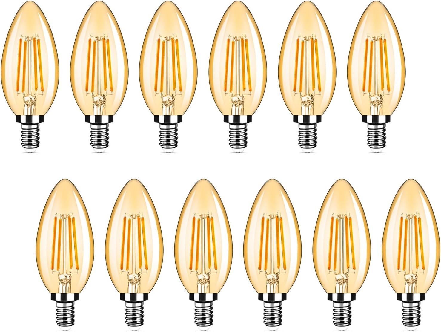 Thumbnail 6 de Yochoice E12 LED Candelabra Bulbs, 12-Pack