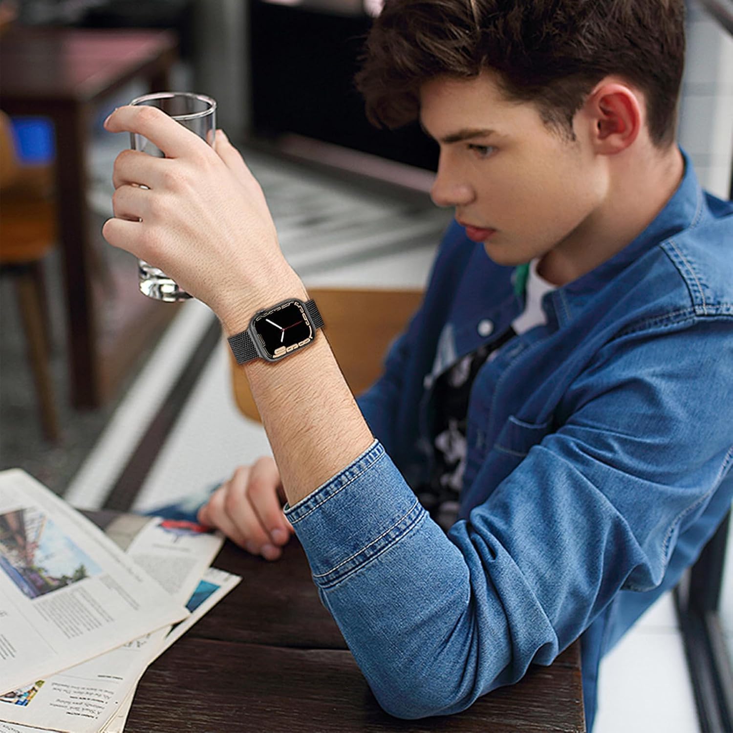 Thumbnail 6 de Higgs Strap Magnetic Mesh Band 46mm