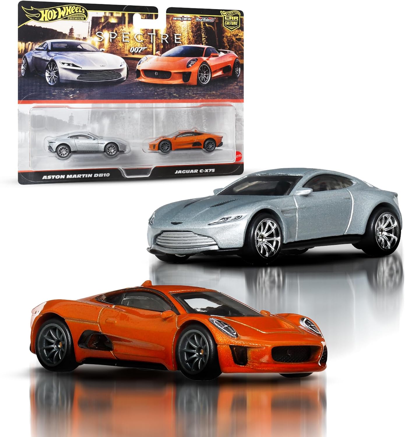 Detalle de Hot Wheels JBL04 Pack 1:64, 2 coches 🎲