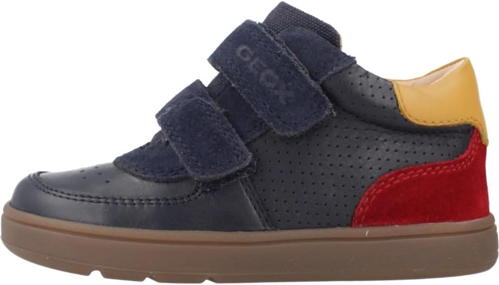 Detalle de Geox Baby Jungen B Biglia First Walker Schuh – atmungsaktiver Lauflernschuh für kleine Füße