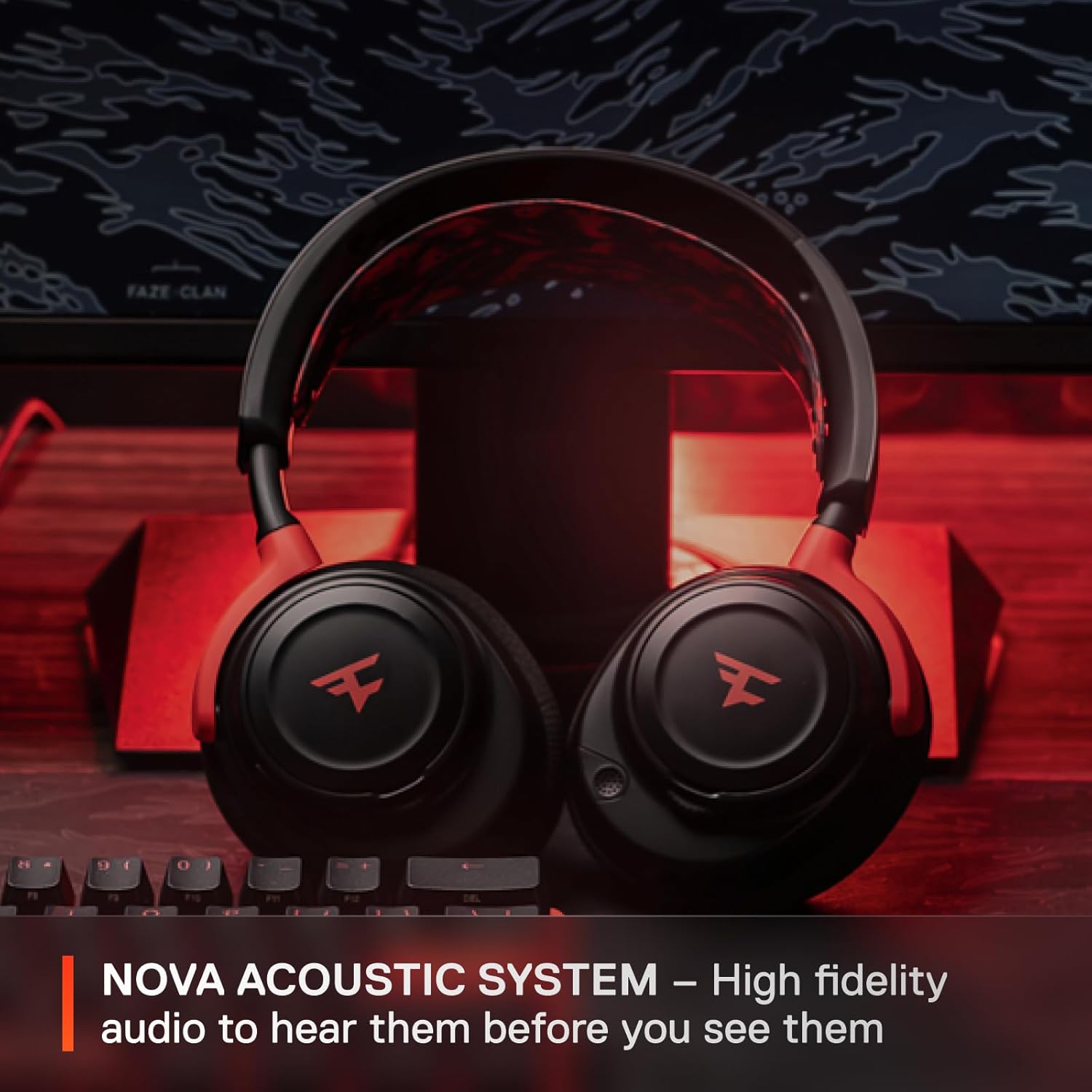 Thumbnail 3 de SteelSeries Arctis Nova 7 FaZe Clan Edition Wireless Gaming Headset (Dual 2.4GHz + Bluetooth)