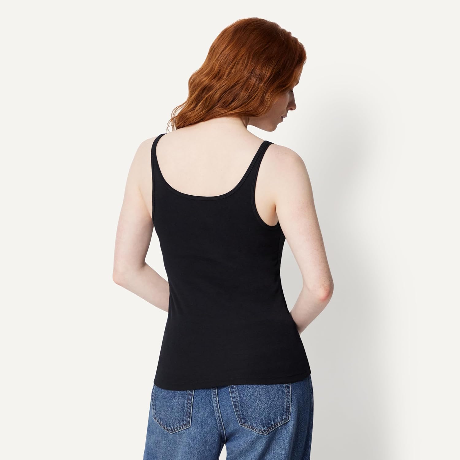 Detalle de Amazon Essentials Women's Slim-Fit Thin-Strap Tank Top