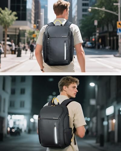 Thumbnail 6 de Ponhog Mochila Portátil 17,3” 30L: Anti-robo, impermeable 900D para viaje y trabajo