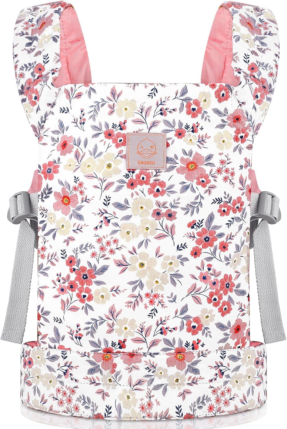 GAGAKU Baby Doll Carrier for Little Girls – Pink Wax Flowers
