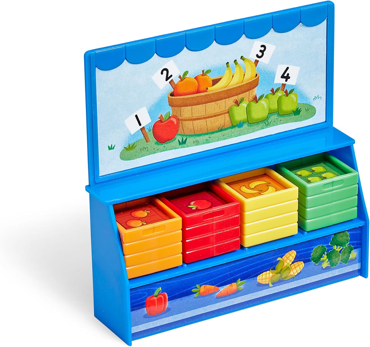 Detalle de Learning Resources Numberblock Vier – Verkaufs- und Zählspaß für Kinder ab 3 Jahren
