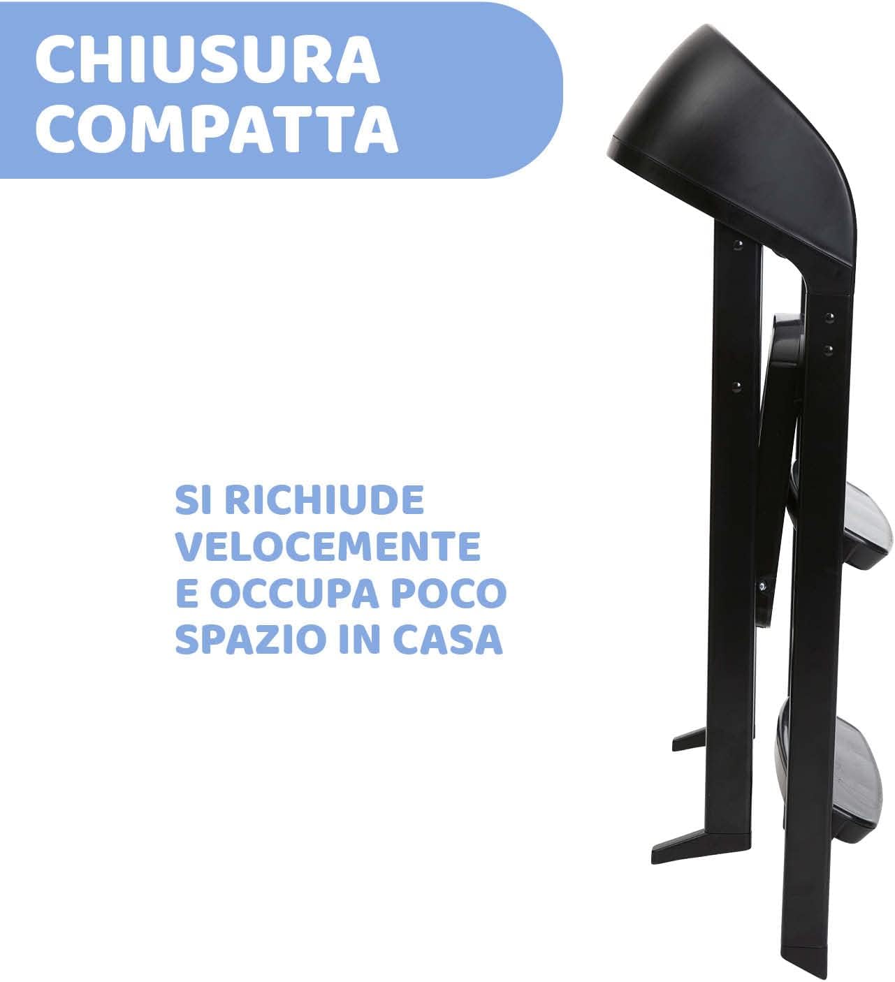 Detalle de Chicco Crescendo Lite: sedia evolutiva 6–36 mesi, 36 mesi–40 kg e fino a 99 anni, alta versatilità e chiusura compatta