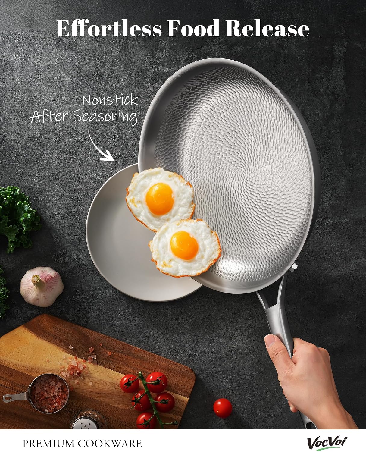 Detalle de Titanium Frying Pan Set, 8-Inch