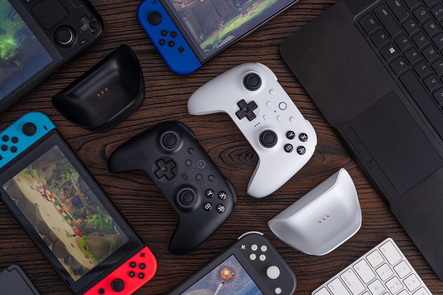 Thumbnail 6 de 8BitDo Ultimate 2 Bluetooth Controller for Switch/Switch 2 & Windows PC (Black) with TMR Joysticks