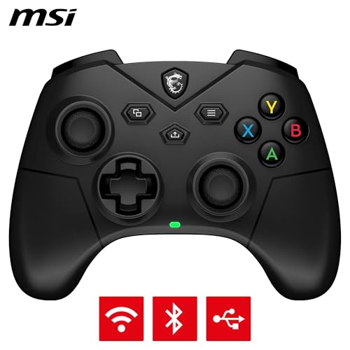 Thumbnail 7 de MSI FORCE GC300 Wireless PC Gamepad Controller – Tri-Mode, 600mAh, D-Pad intercambiabili