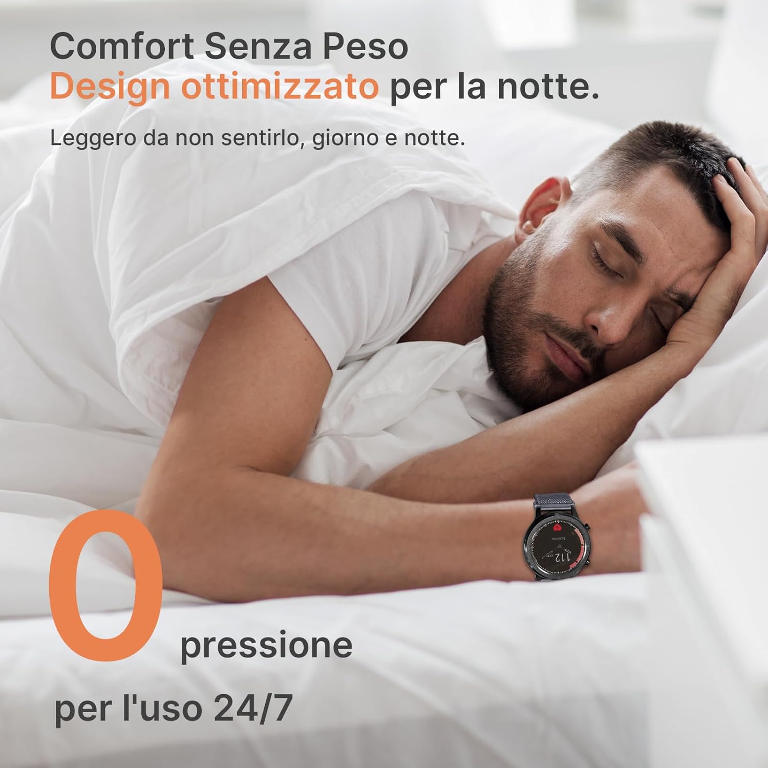 Thumbnail 5 de Fullmosa cinturino elastico 20 mm impermeabile con sgancio rapido per Samsung Galaxy Watch 7 FE/6/5/4 e altri compatibili, 4 pezzi