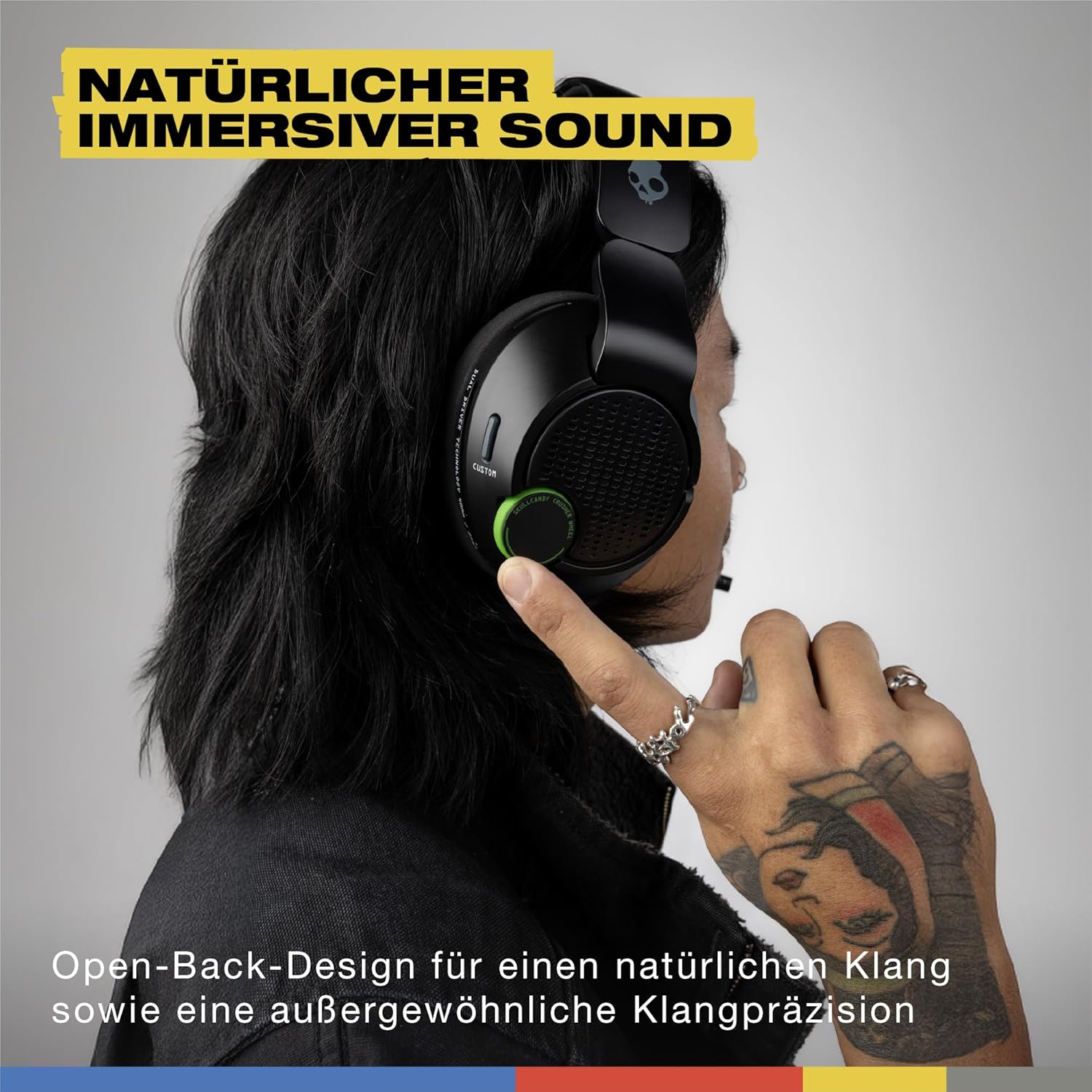 Thumbnail 3 de Skullcandy Crusher PLYR 720 Wireless Gaming Headset (THX Spatial Audio, Crusher Bass) – Digi-Black Xbox