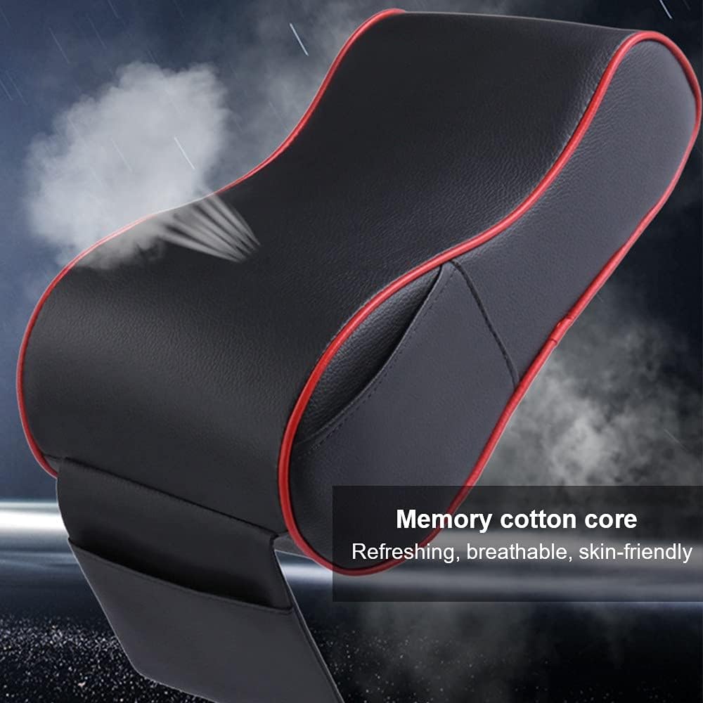 Detalle 2 de Auto Center Console Pad: Waterproof Car Armrest Cushion with Storage Pockets