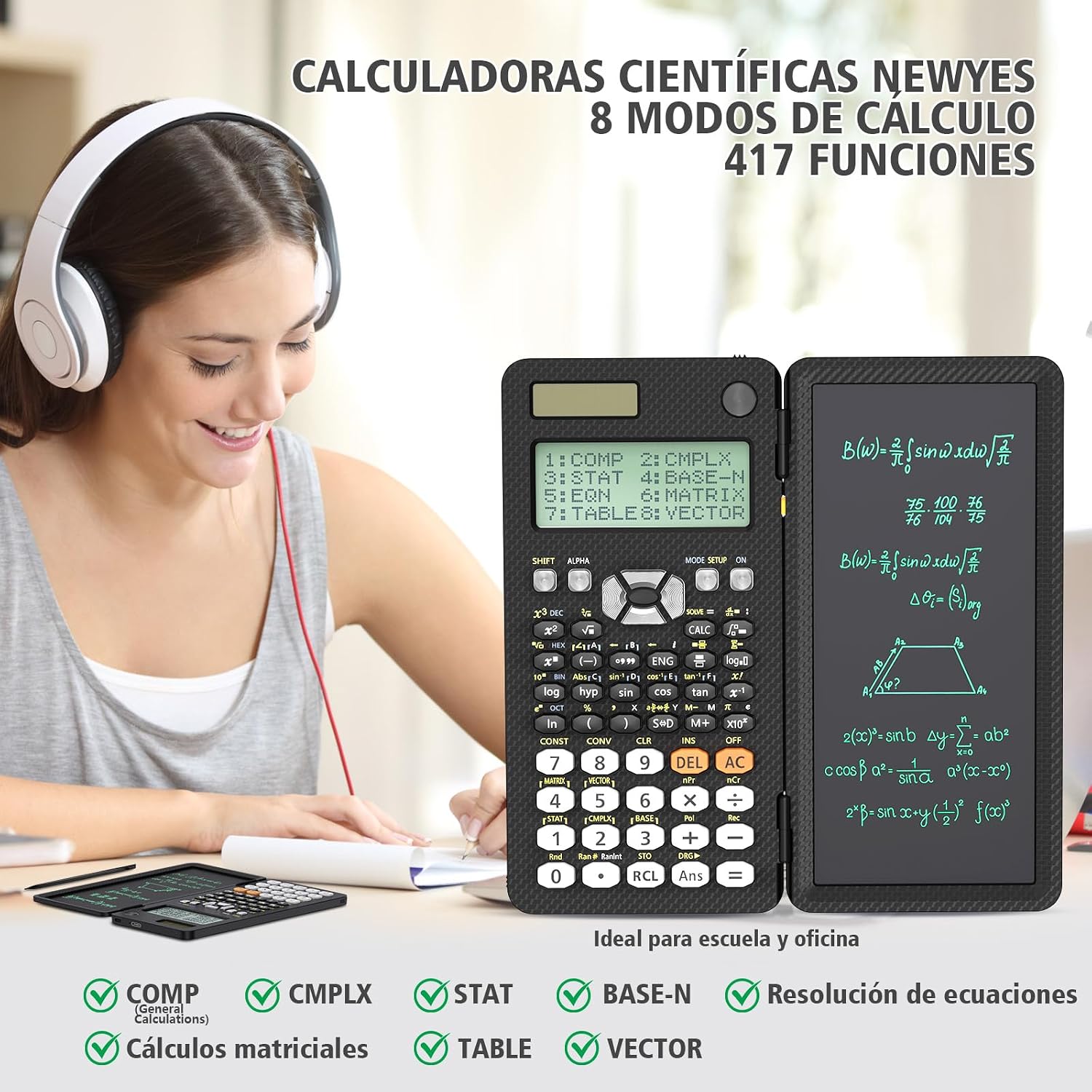 Thumbnail 1 de NEWYES 991ES-MAX Calculadora científica 417