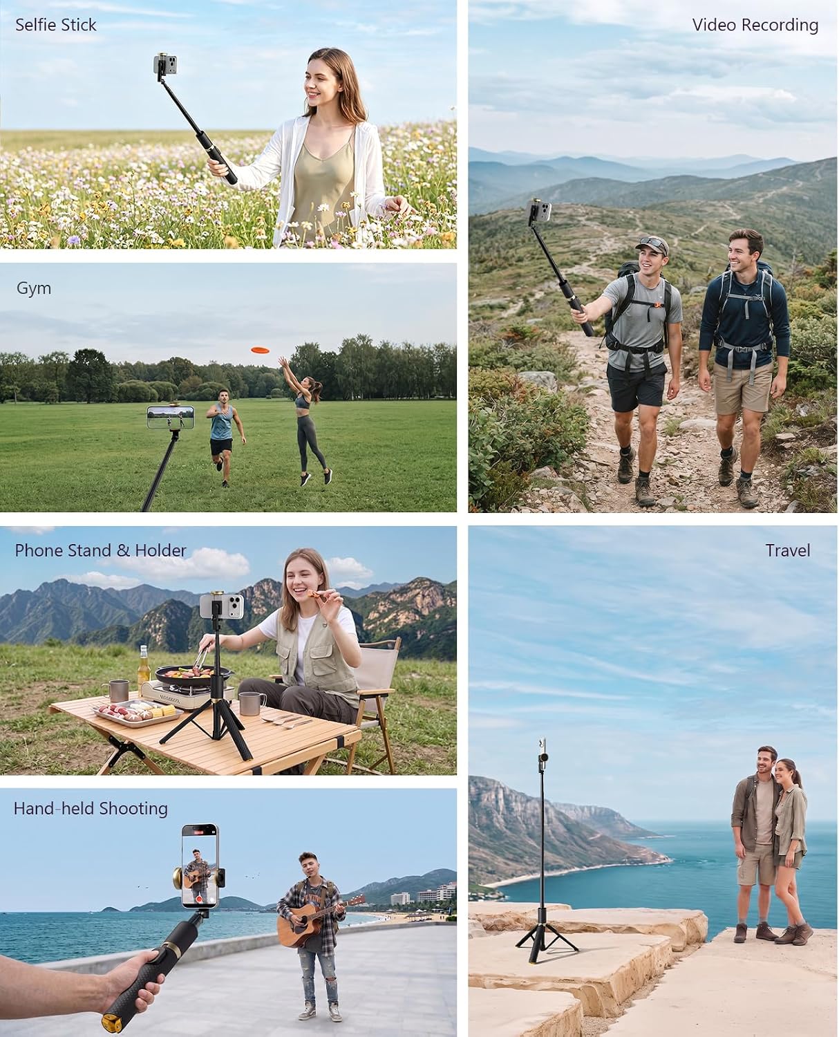 Thumbnail 6 de Vimose Phone Tripod with 62" Extendable