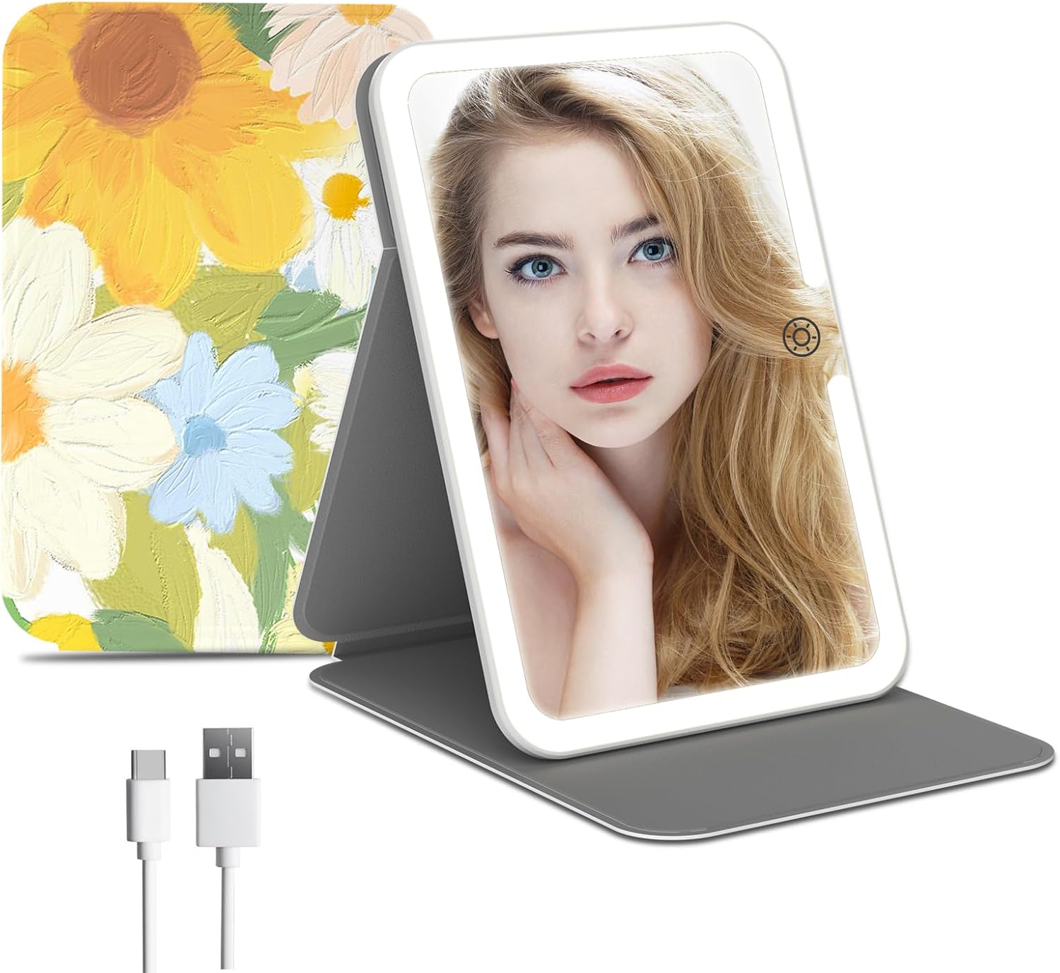 Thumbnail 6 de FUNTOUCH Rechargeable Travel Makeup Mirror 2000mAh ๐