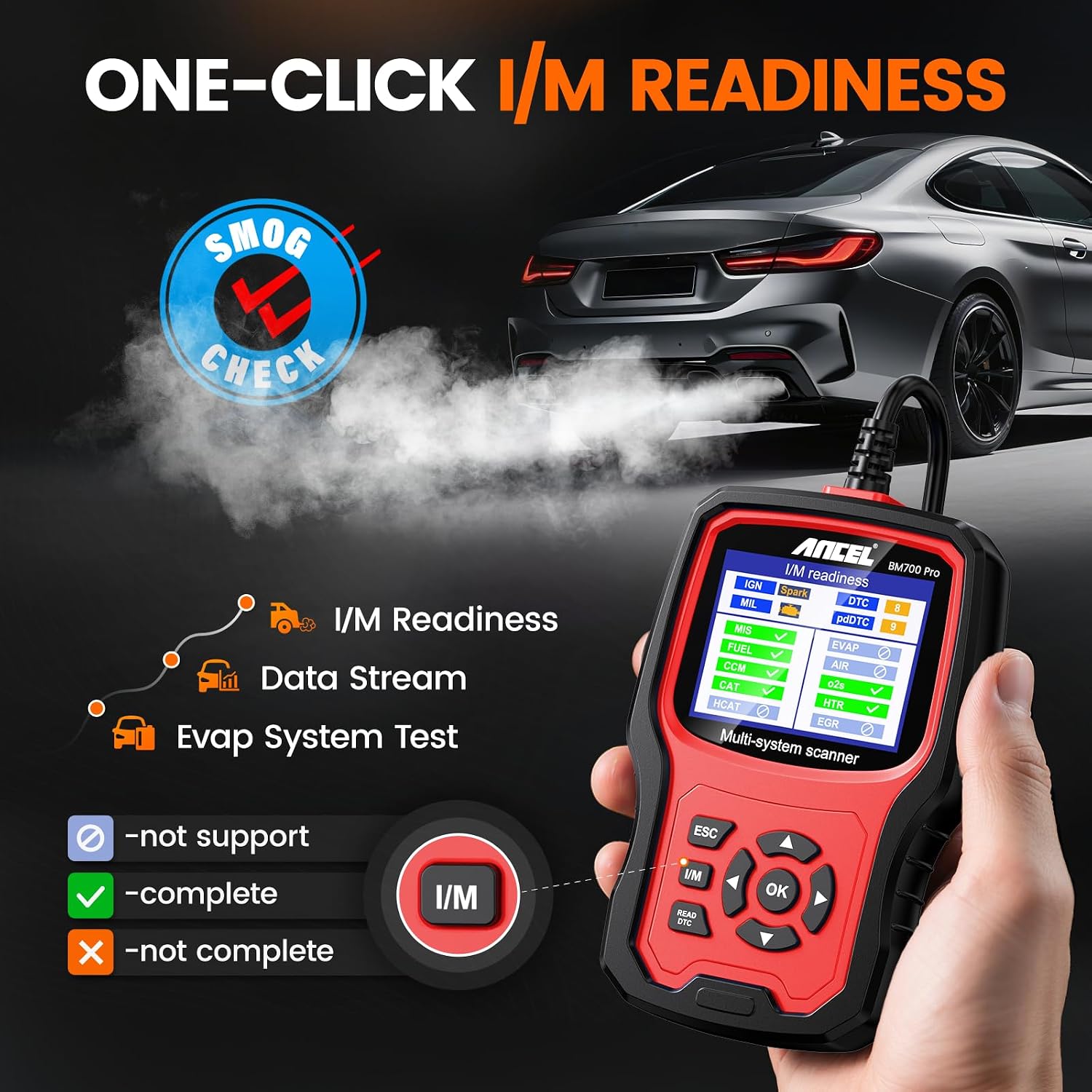 Thumbnail 6 de ANCEL BM700 PRO: Full BMW Diagnostic Scanner with Battery Registration